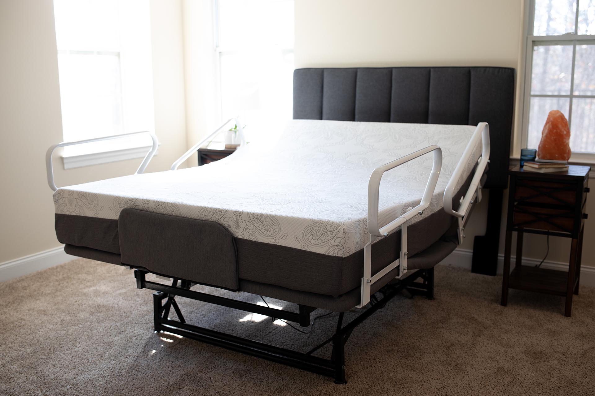 chandler electric hospital bed with fully high low deluxe flexa-bed