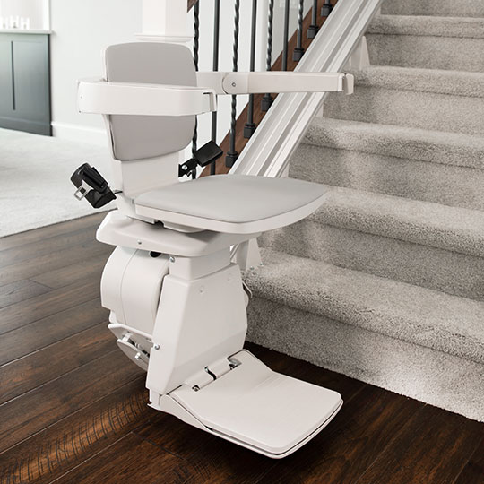 Los Angeles indoor stair chair lift that our straight rail for home use